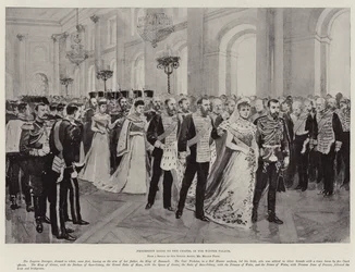 De Bruiloft van Nicolaas II, Tsaar van Rusland